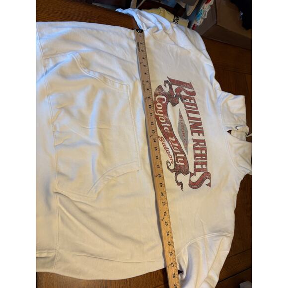 Ugly Wear Hoodie 2XL Black Coyote Ugly Saloon Key West Red Line Rebels Graphic - Picture 4 of 5